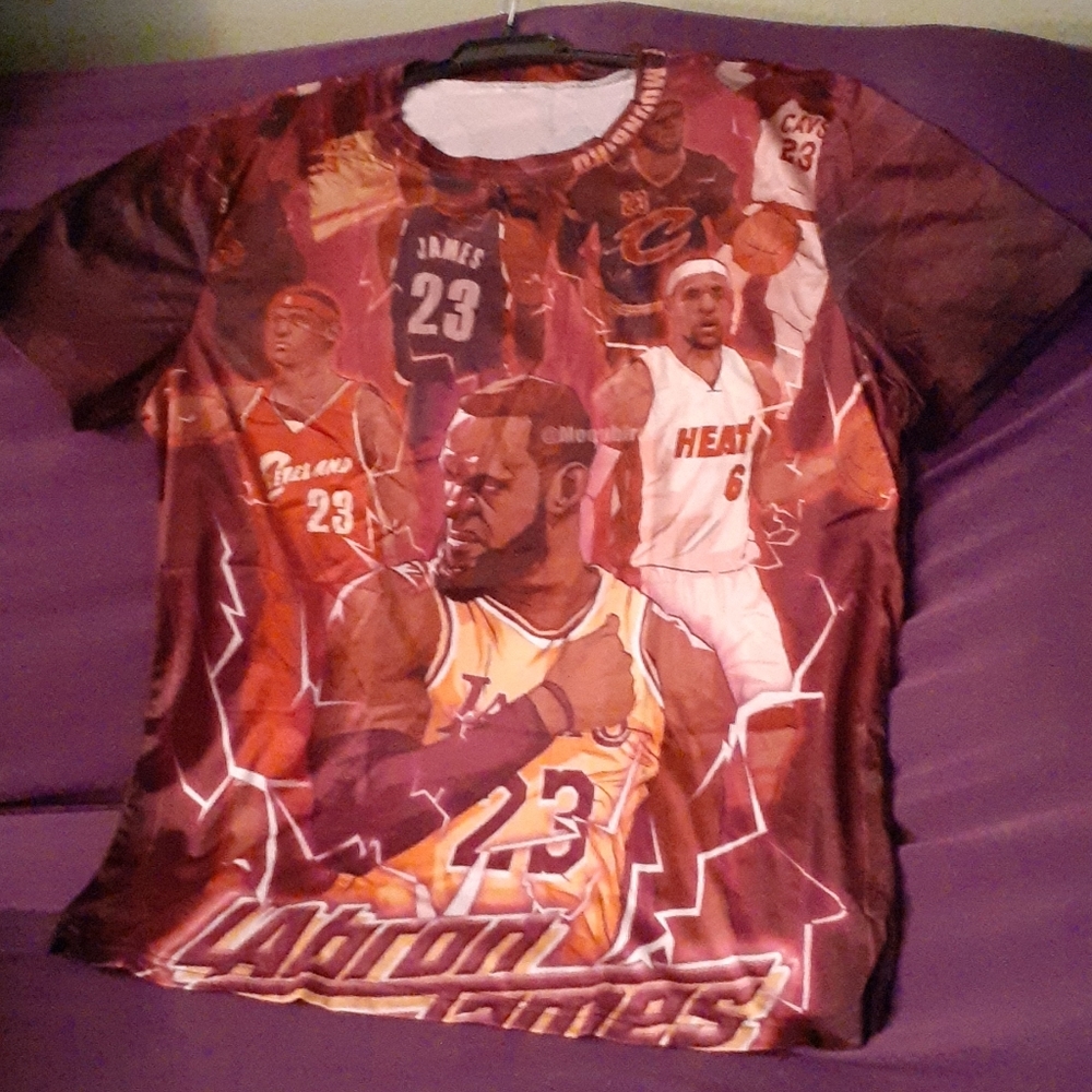Lebron James, Heat, Cavs Players TShirt